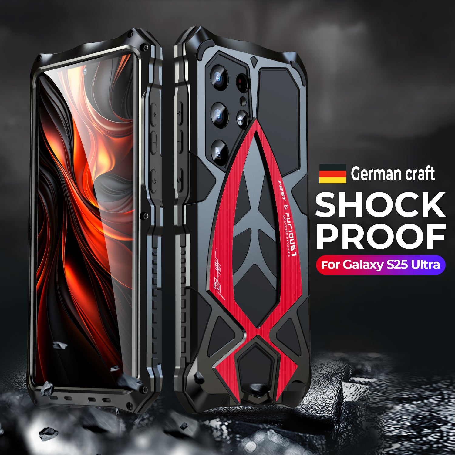 Iron Warrior Series Phone Case for Samsung