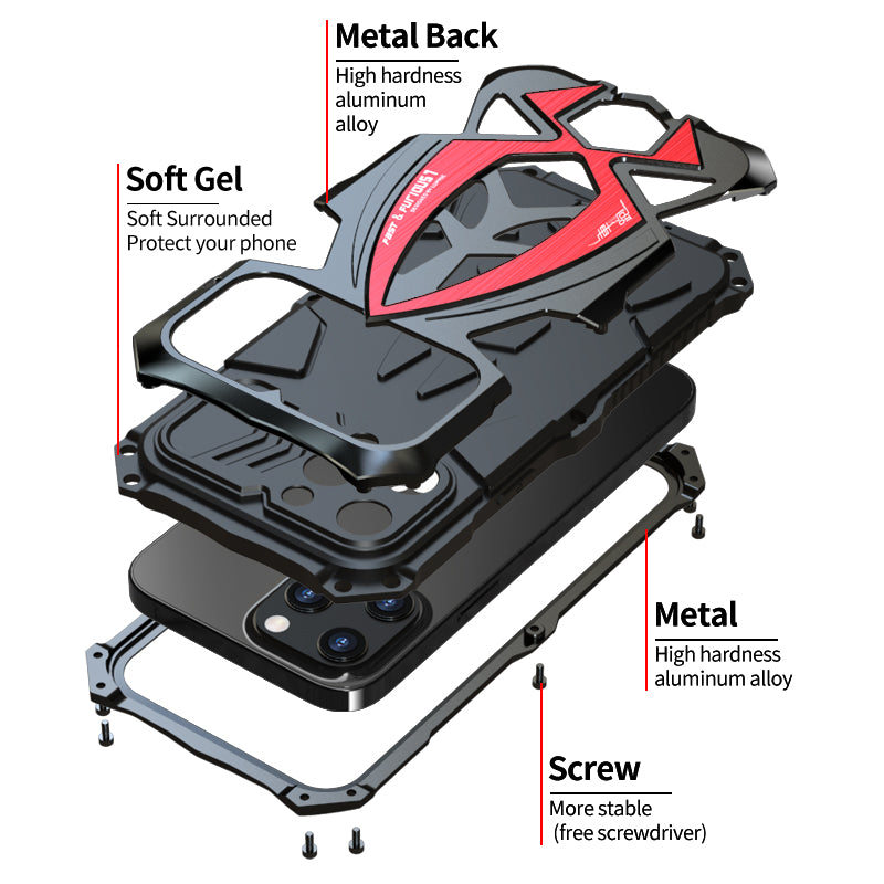 Iron Warrior Series Phone Case for iPhone