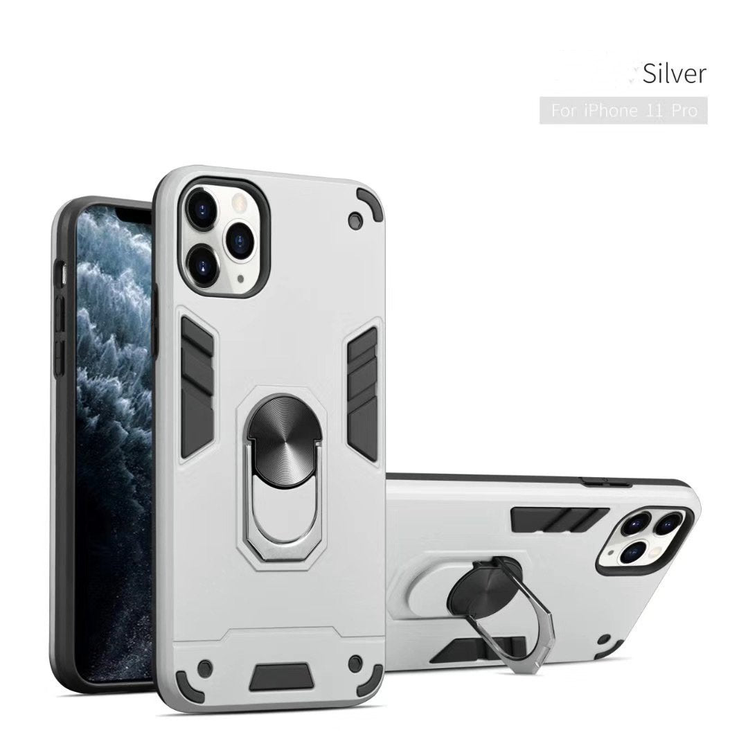 All New 4-in-1 Special Armor Case With 9H Full-Screen Tempered Glass