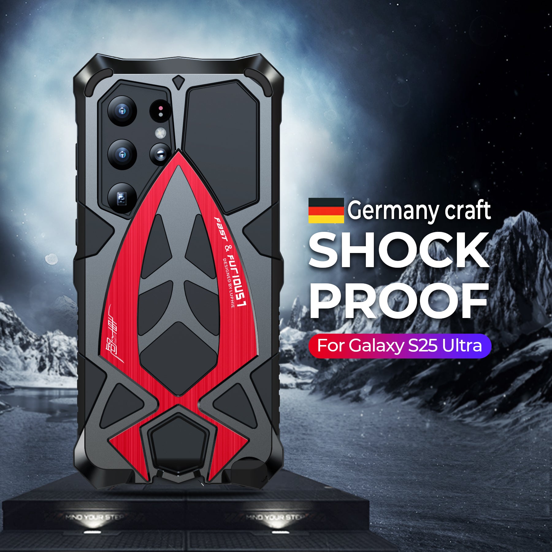 Iron Warrior Series Phone Case for Samsung