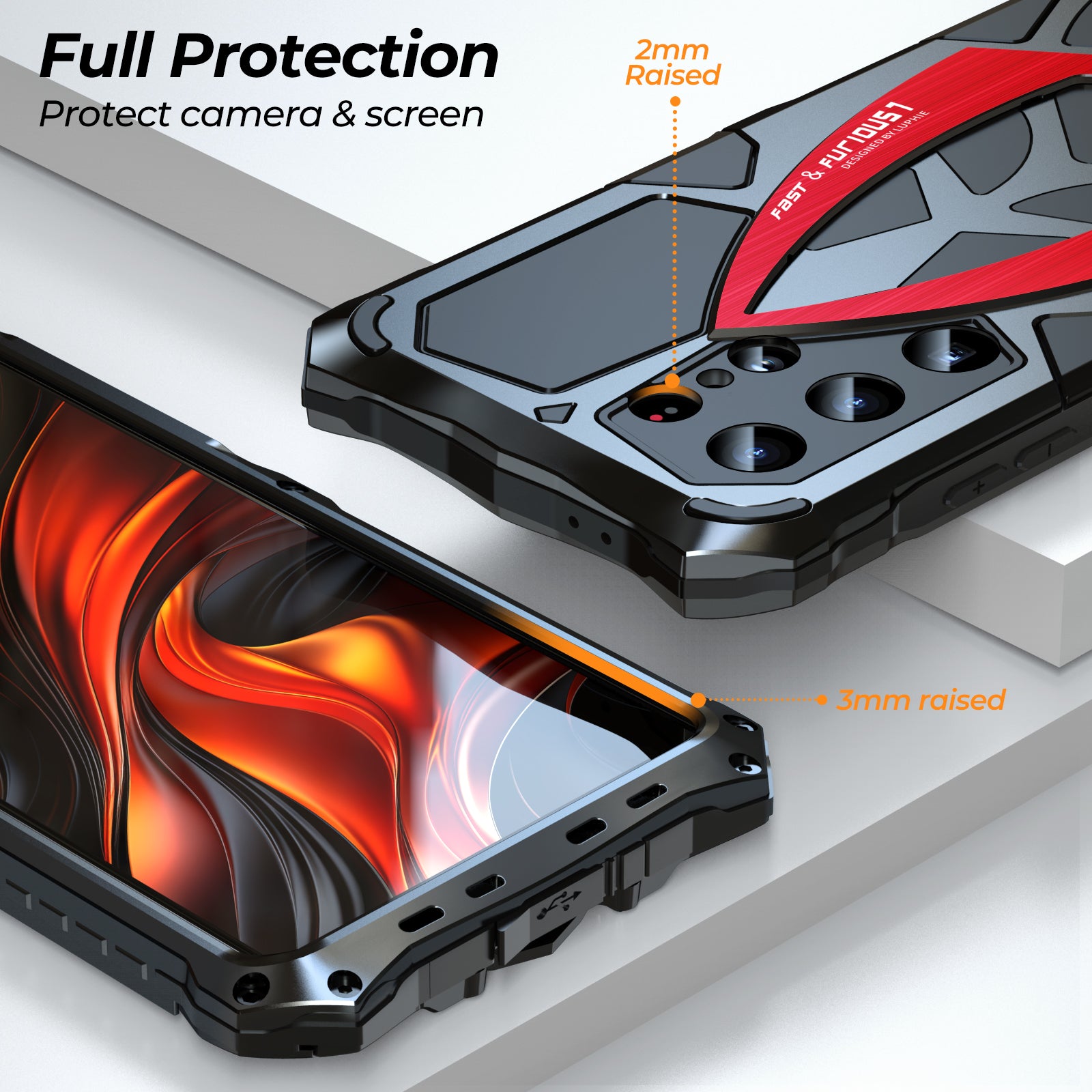 Iron Warrior Series Phone Case for Samsung