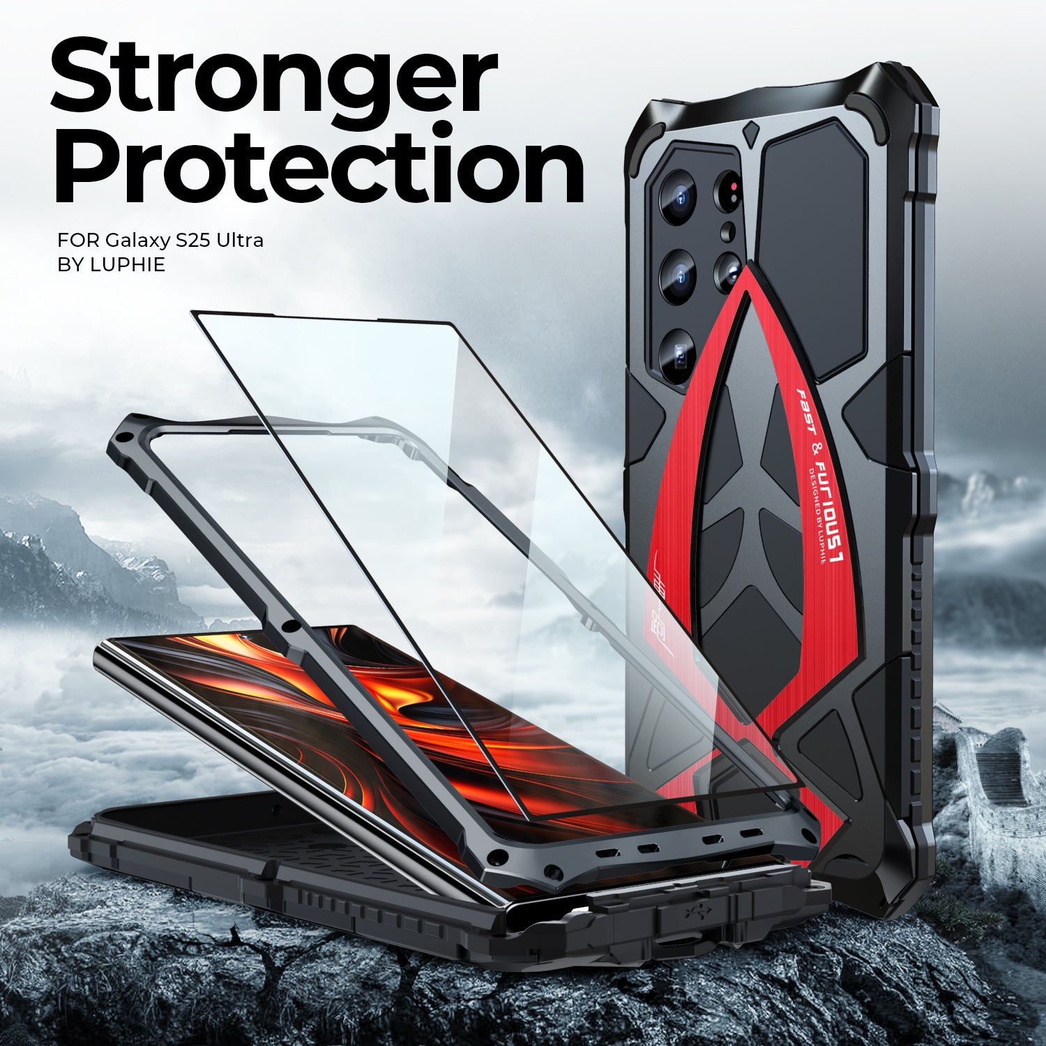 Iron Warrior Series Phone Case for Samsung