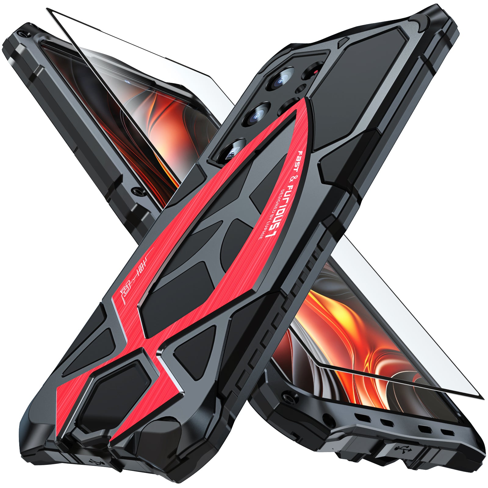 Iron Warrior Series Phone Case for Samsung