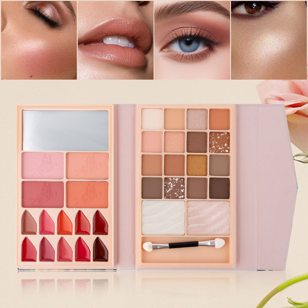 URATM New Makeup Book with Free Makeup Brush
