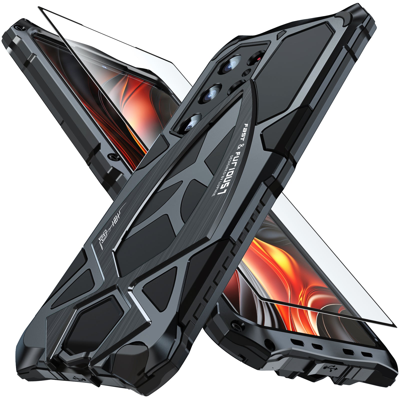 Iron Warrior Series Phone Case for Samsung