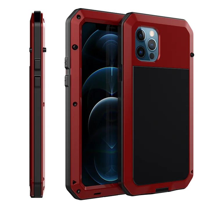Luxury Doom Armor Waterproof Metal Aluminum Phone Case For iPhone