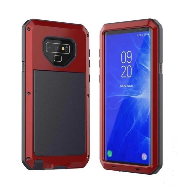 Luxury Doom Armor Waterproof Metal Aluminum Phone Case For Samsung